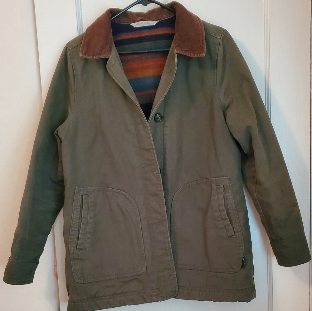 Woolrich Olive Green Jacket - Medium
